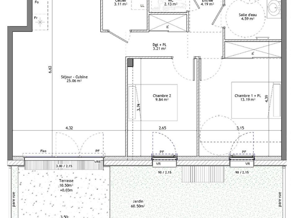Ac3- buy apartment 
saint erblon
 1748044380