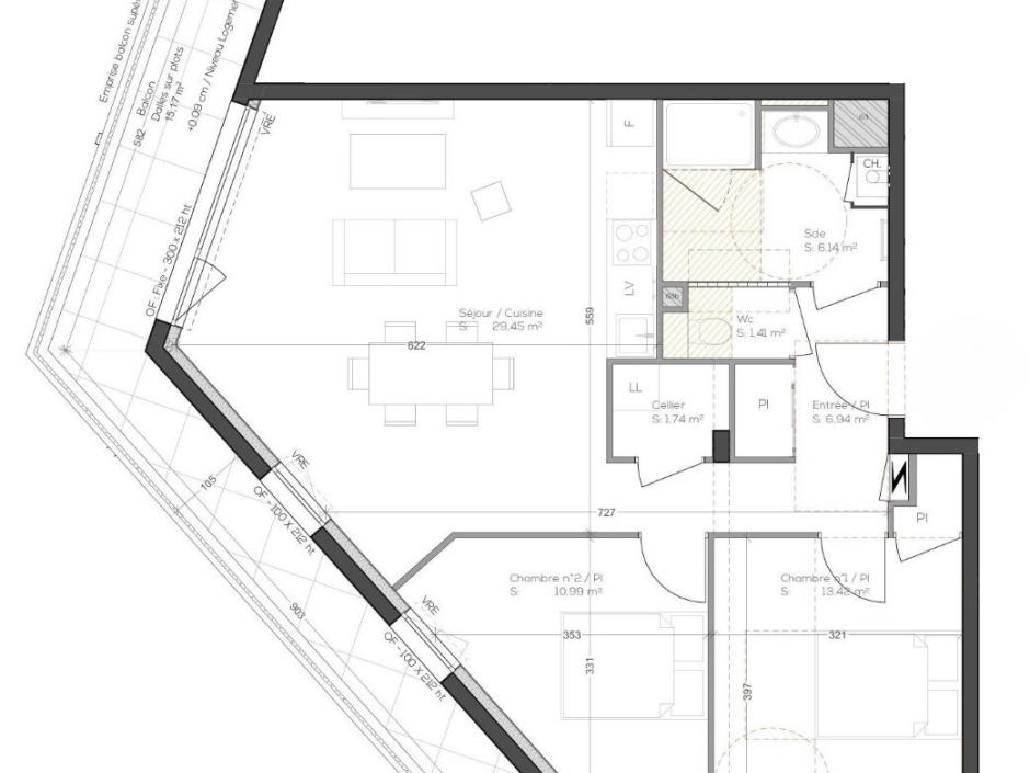 Ac3- buy apartment 
vannes
 1777679112