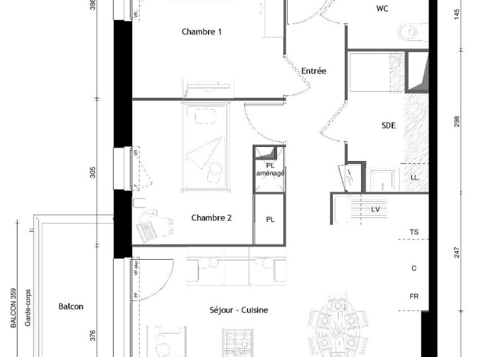 Ac3- vente appartement 
acigne
 1778023975