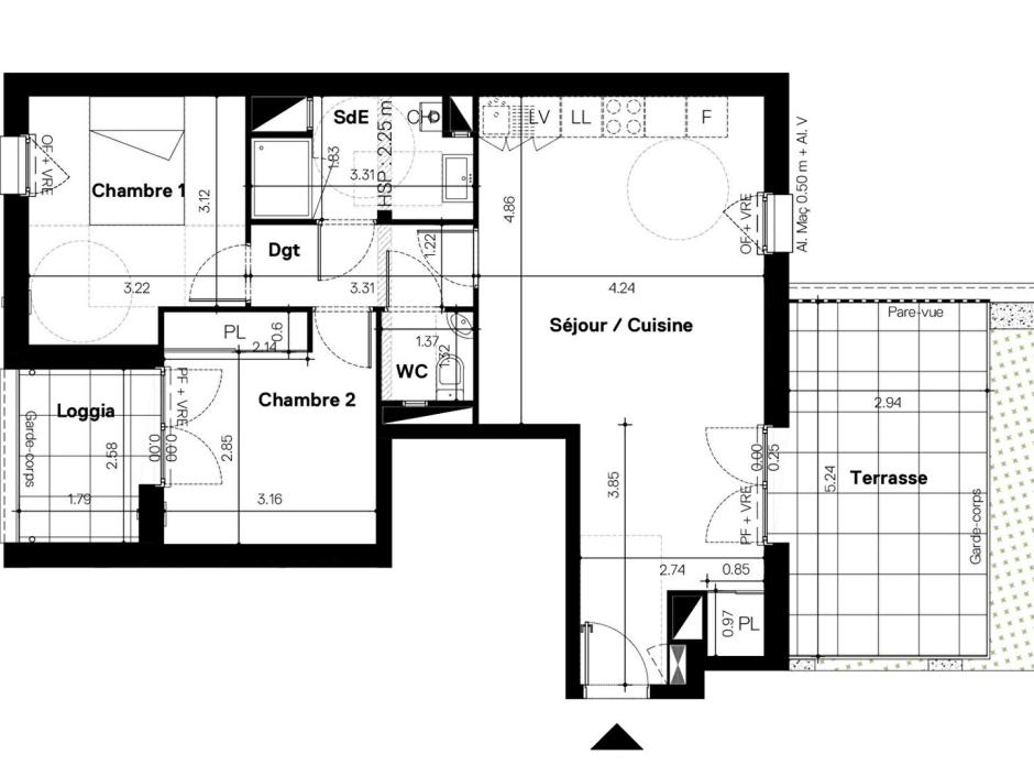 Ac3- vente appartement 
nantes
 1746833806