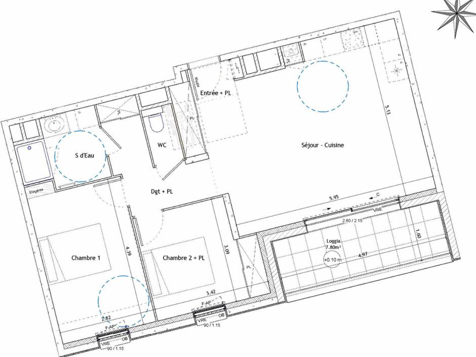 Ac3- vente appartement 
orgeres
 1778629000
