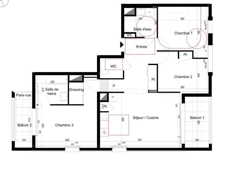Ac3- vente appartement 
saint malo
 1761957294