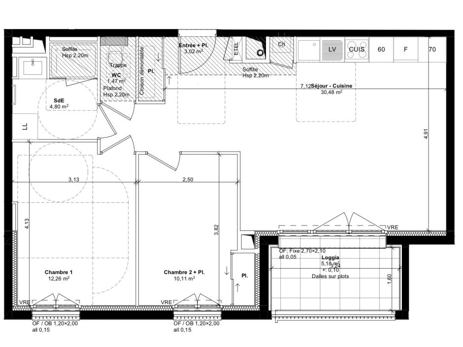 Ac3- vente appartement 
saint malo
 1777678264