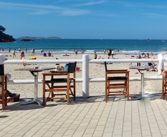 Dinard - plage de l'ecluse - cabinet moraine 