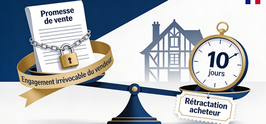 vendeur et promesse de vente