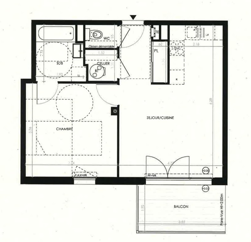 Ac3- buy apartment 
la richardais
 1747439272