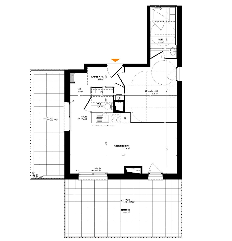 Ac3- buy apartment 
rennes
 1745970743