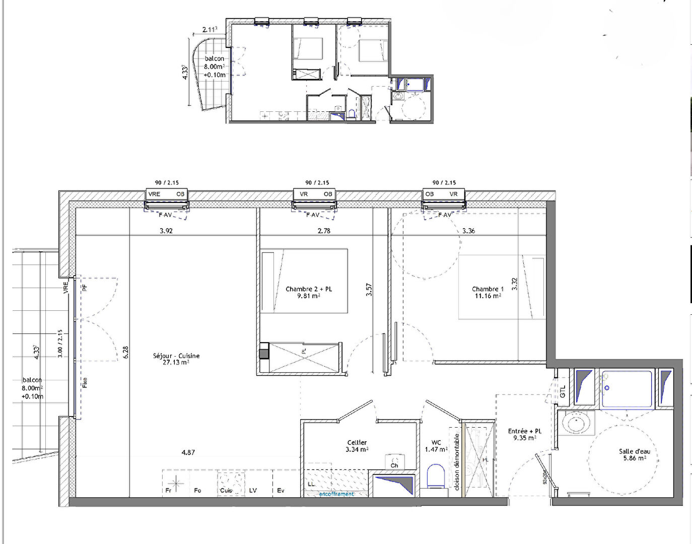 Ac3- buy apartment 
saint erblon
 1745970591