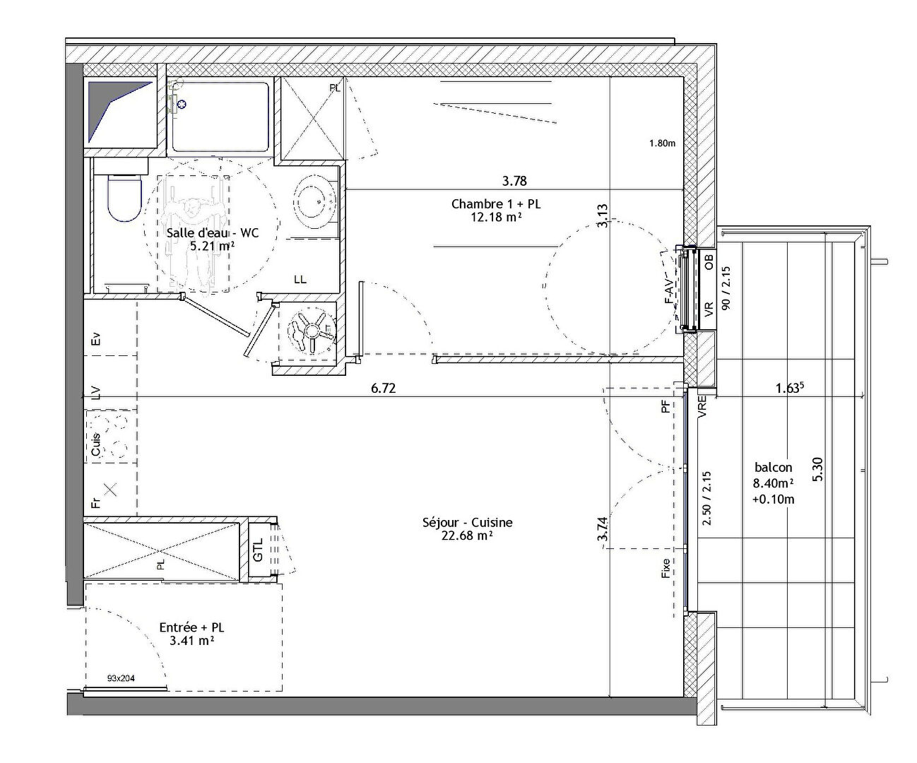 Ac3- buy apartment 
saint erblon
 1746834728