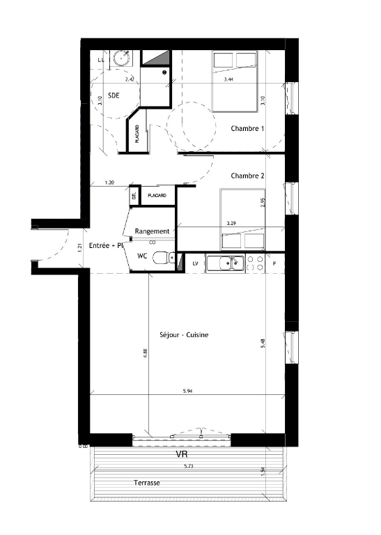 Ac3- buy apartment 
saint erblon
 1748389687