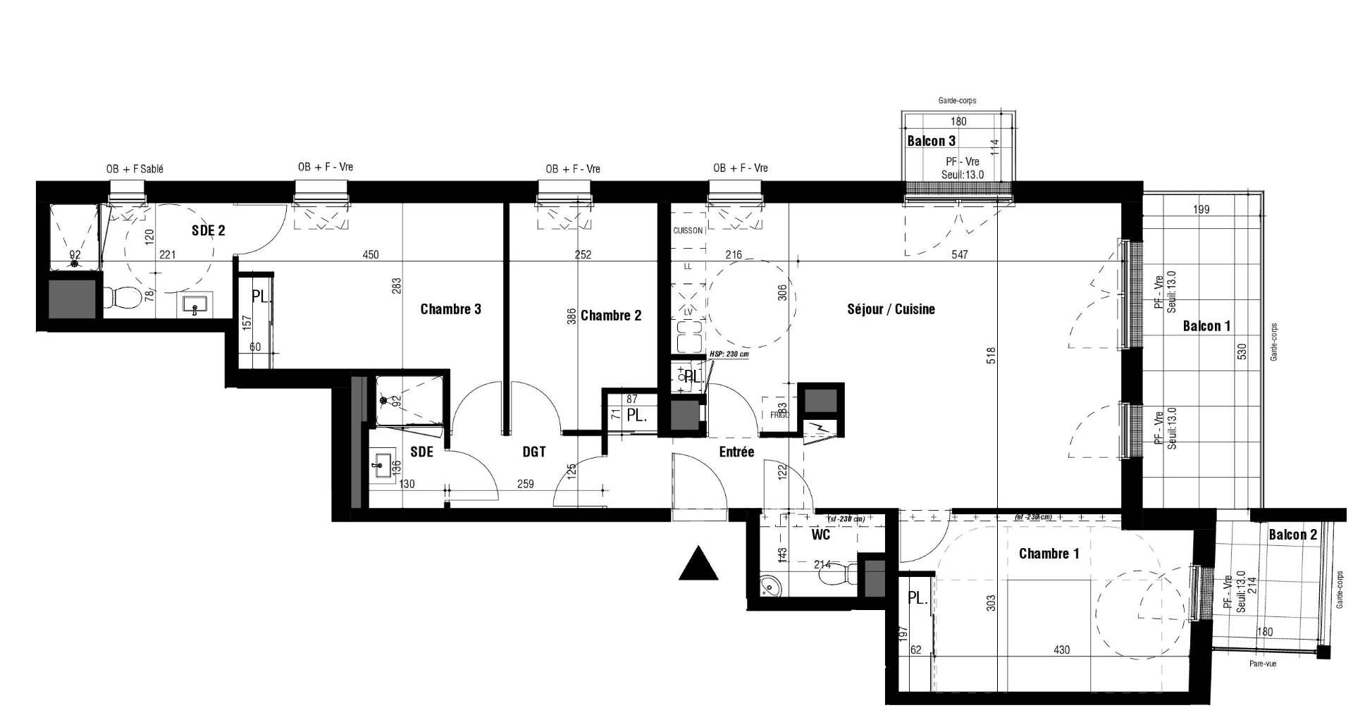 Ac3- buy apartment 
saint nazaire
 1748044345