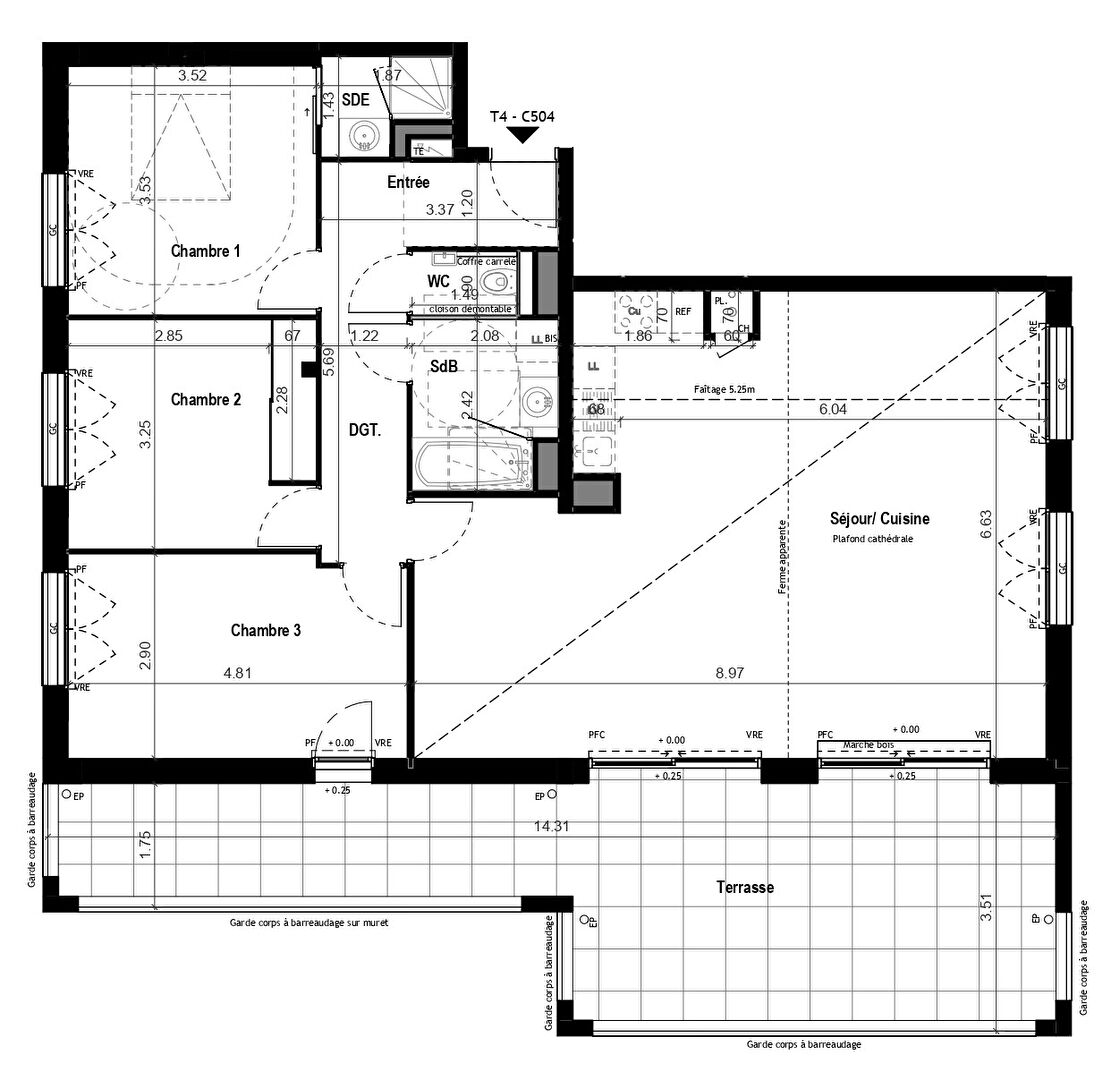 Ac3- buy apartment 
vitre
 1748044160