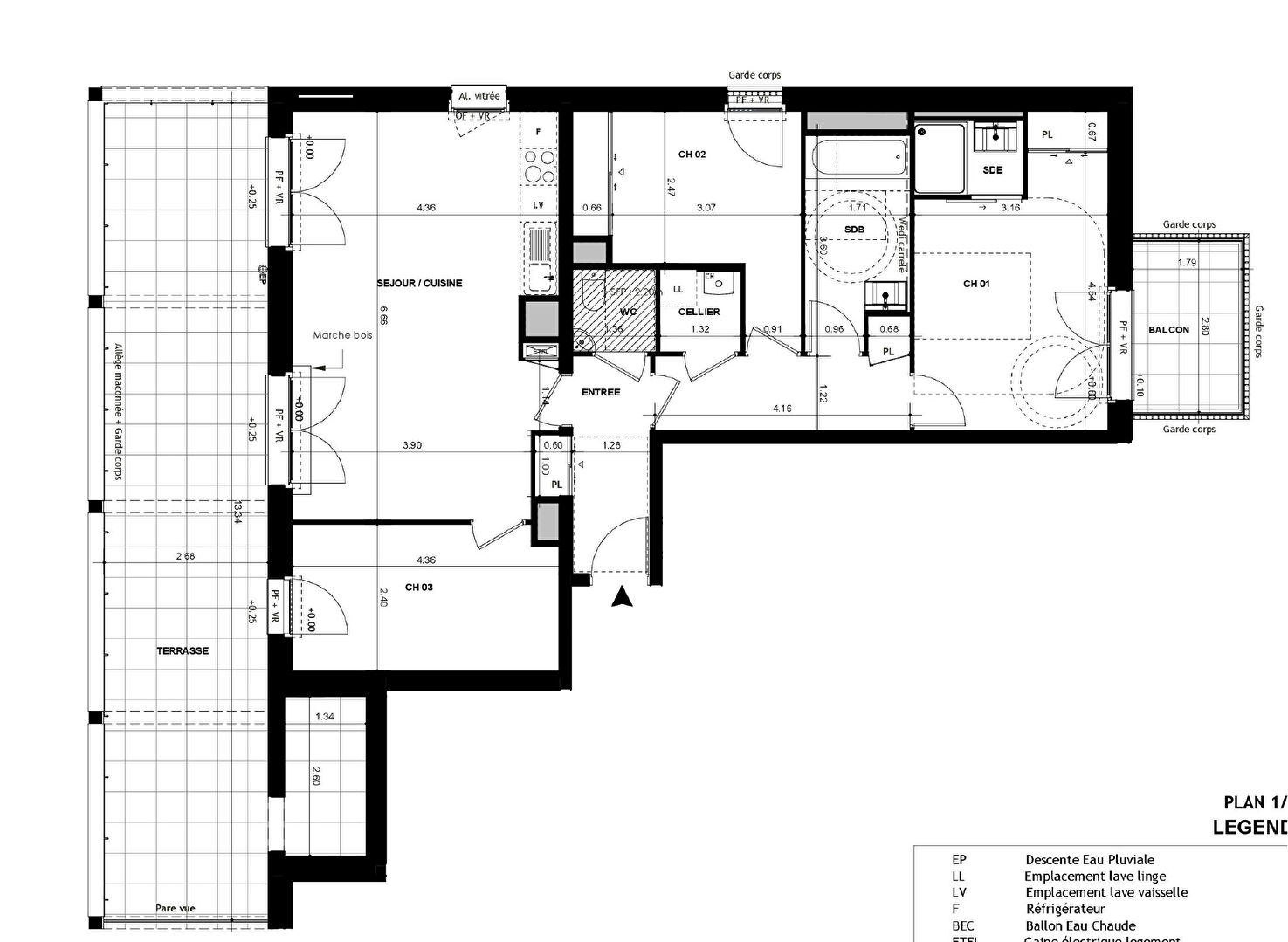 Ac3- vente appartement 
chantepie
 1746833505