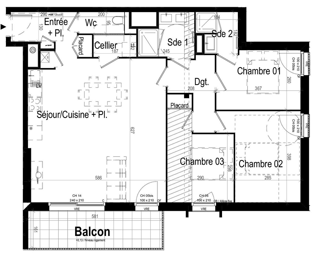 Ac3- vente appartement 
dinard
 1746574722