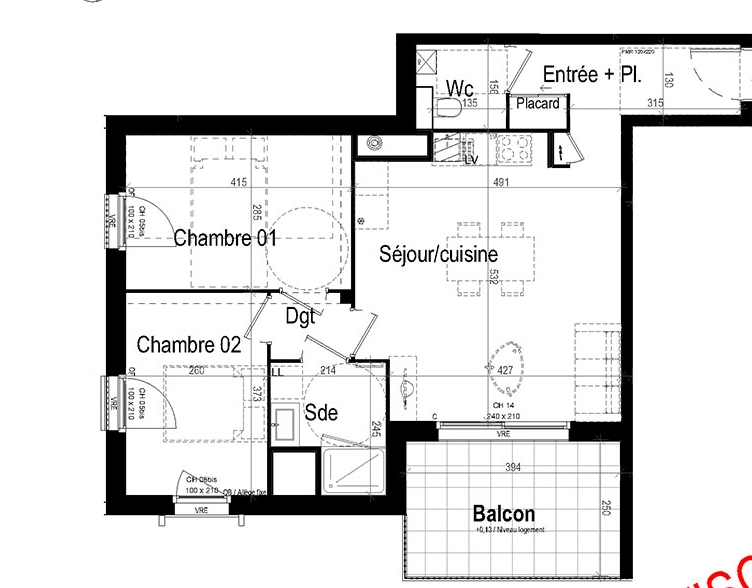 Ac3- vente appartement 
dinard
 1748043541