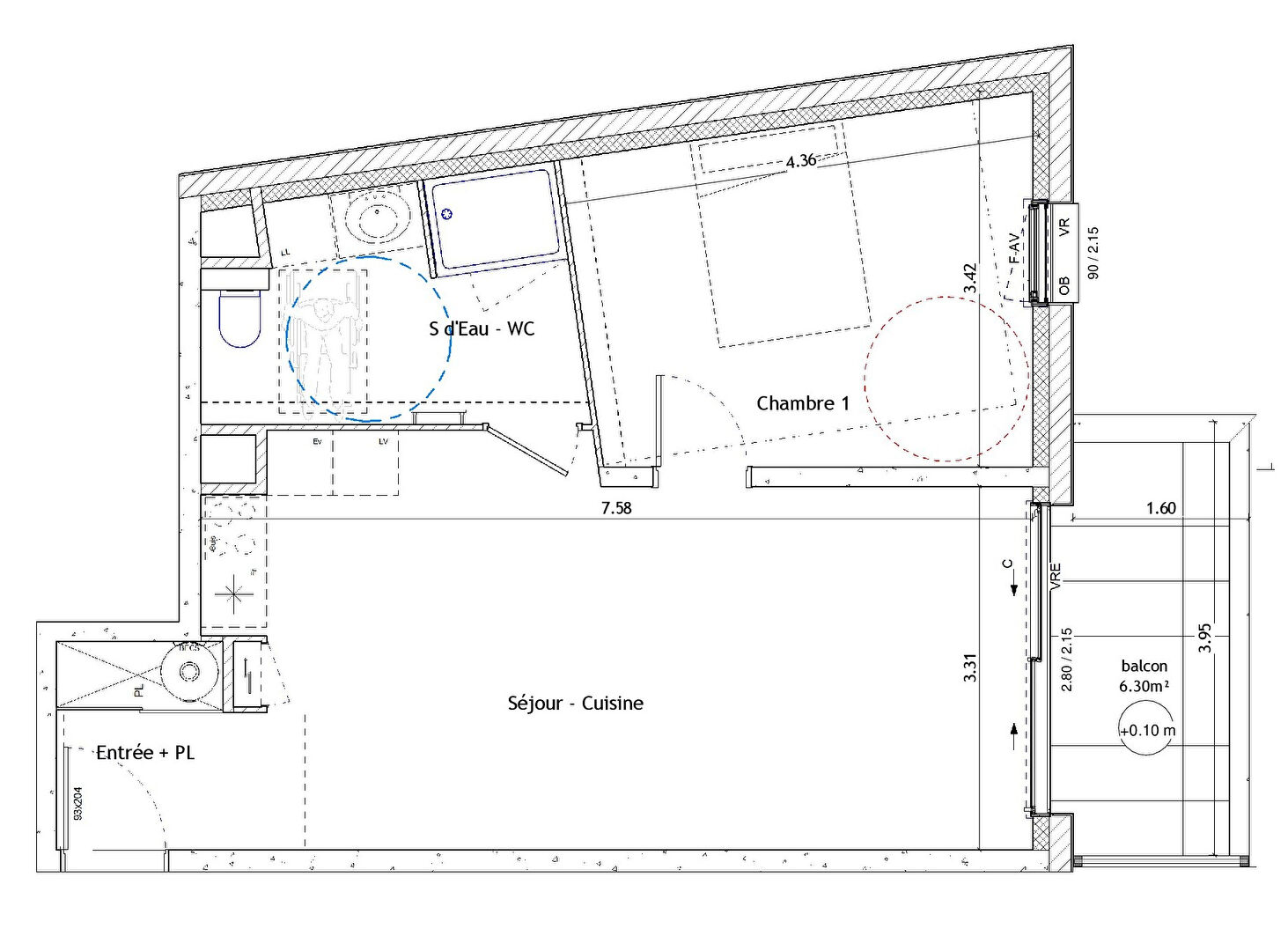 Ac3- vente appartement 
orgeres
 1746833813