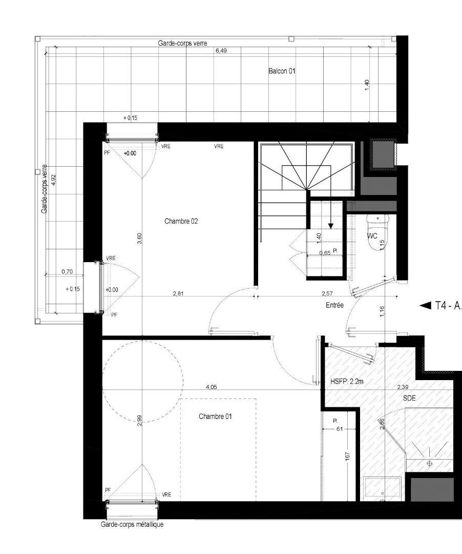 Ac3- vente appartement 
rennes
 1746229014