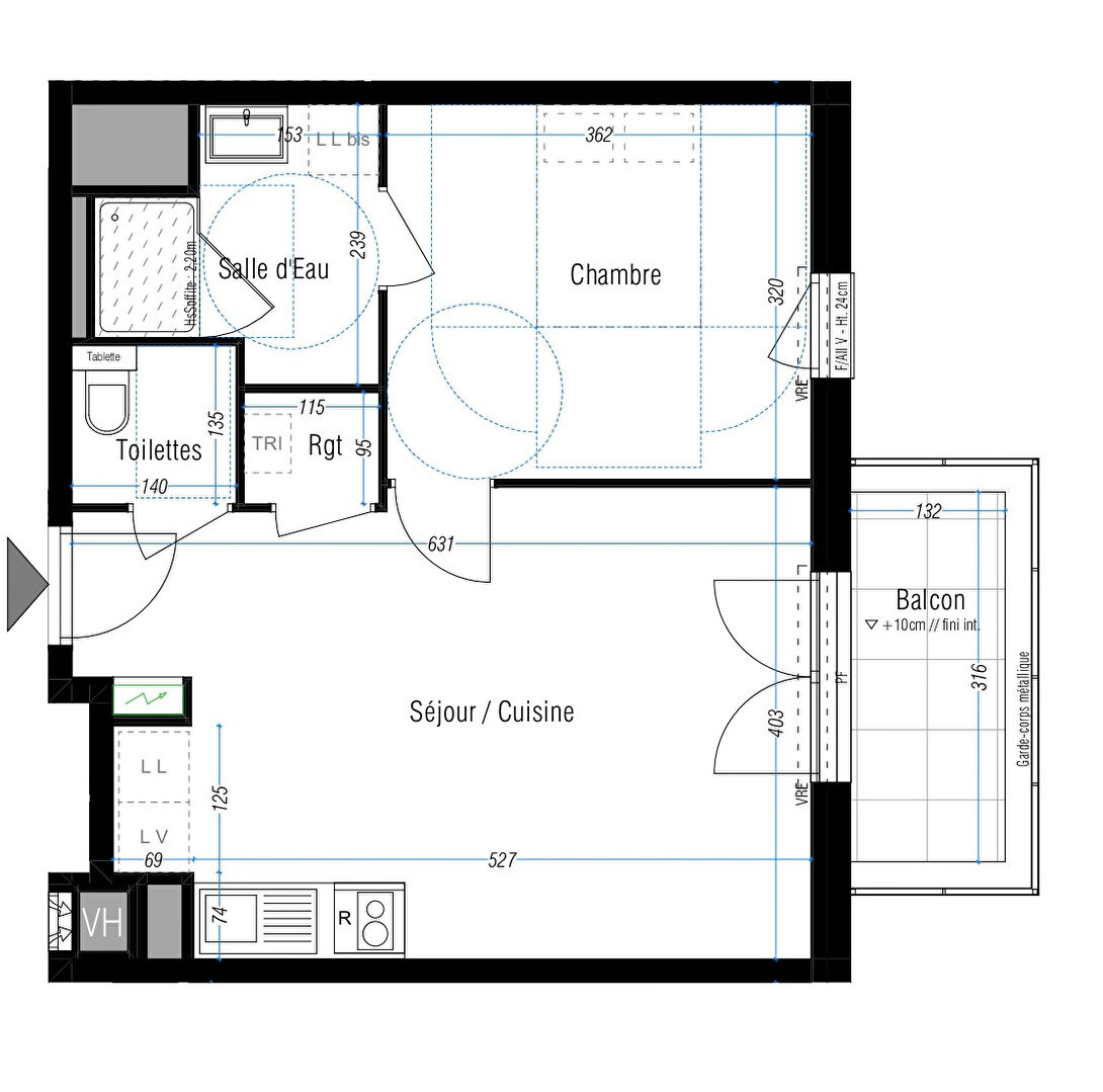 Ac3- vente appartement 
rennes
 1747179156