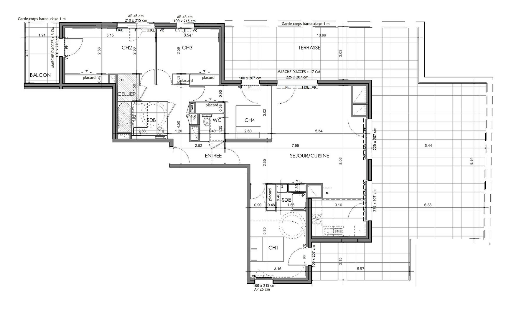 Ac3- vente appartement 
rennes
 1747438502