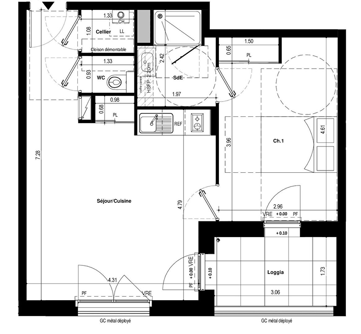 Ac3- vente appartement 
rennes
 1747438516