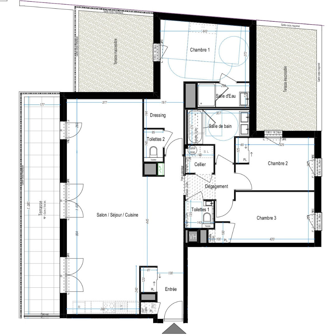 Ac3- vente appartement 
rennes
 1747870404