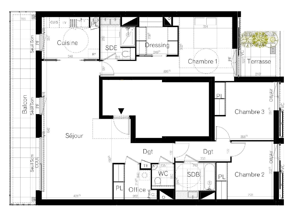 Ac3- vente appartement 
rennes
 1748043745
