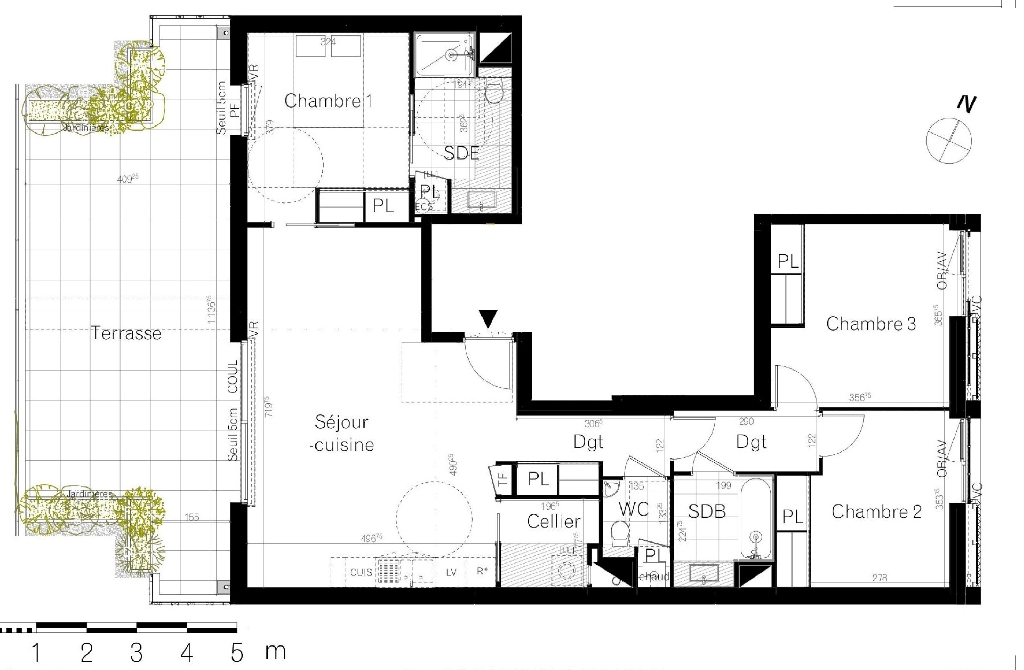 Ac3- vente appartement 
rennes
 1748647889