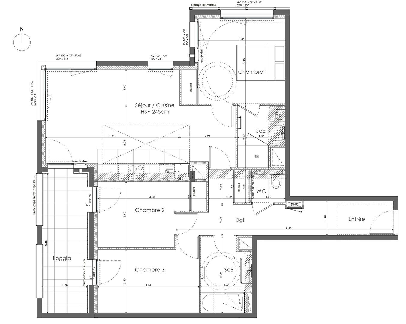 Ac3- vente appartement 
saint malo
 1746228891