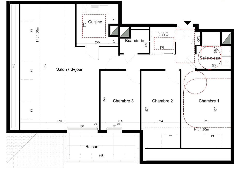 Ac3- vente appartement 
saint malo
 1746834110