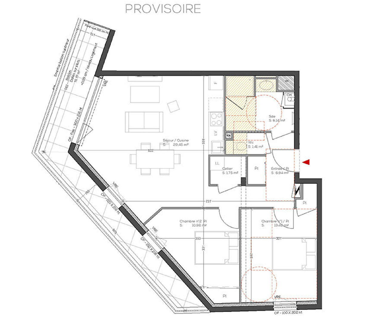 Ac3- vente appartement 
vannes
 1746229111