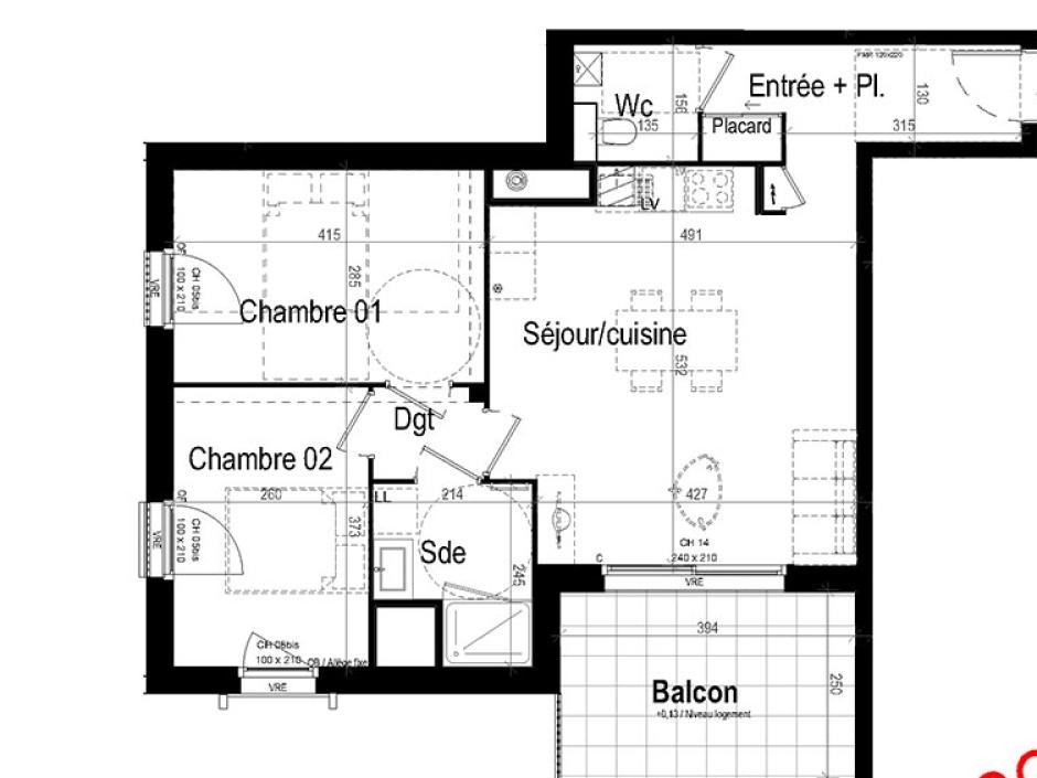 Vente appartement 
dinard
