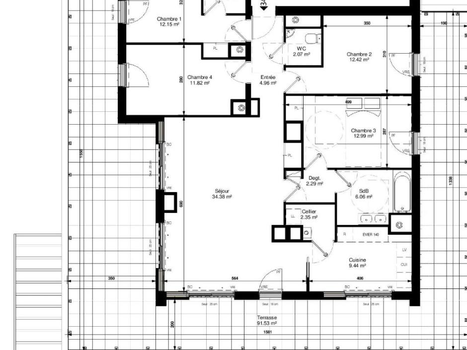 Vente appartement 
pornichet
