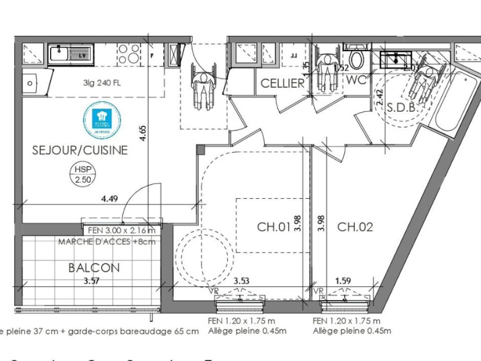 Vente appartement 
rennes
