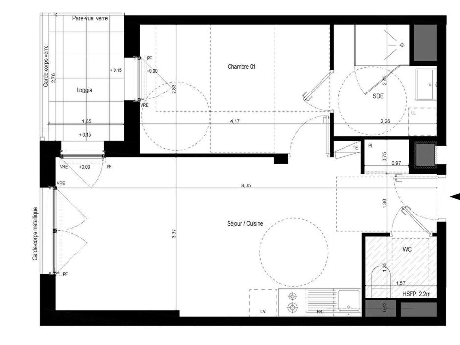 Vente appartement 
rennes
