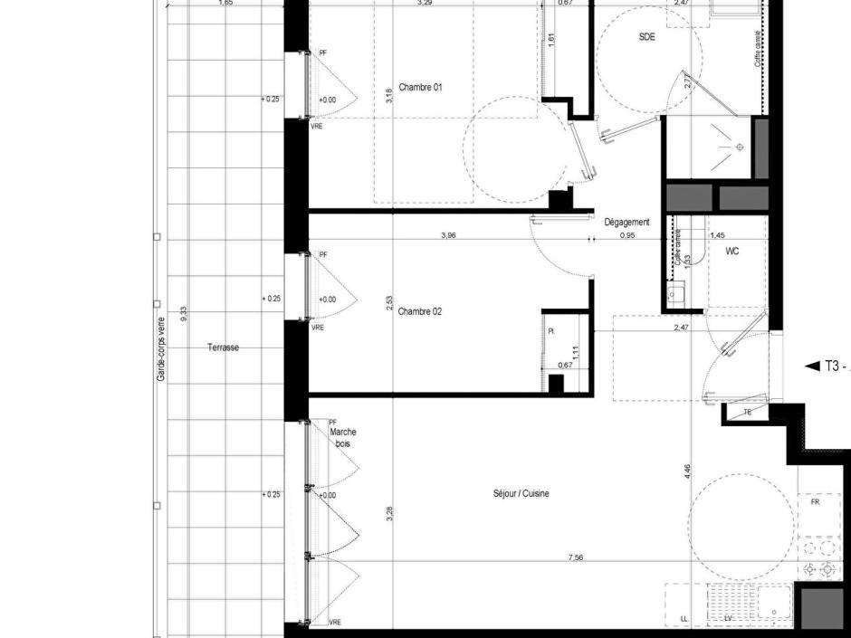 Vente appartement 
rennes
