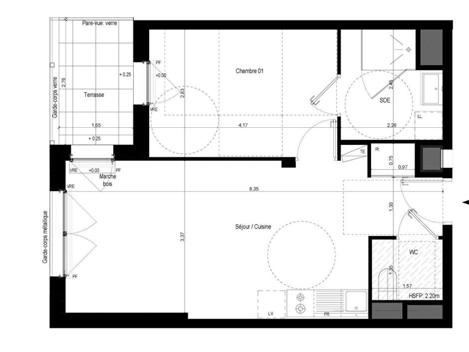 Vente appartement 
rennes

