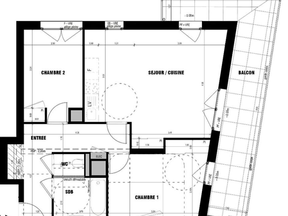 Vente appartement 
rennes
