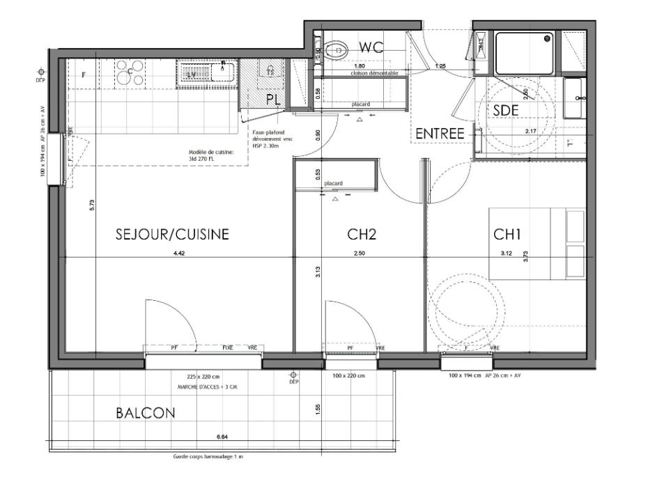 Vente appartement 
rennes
