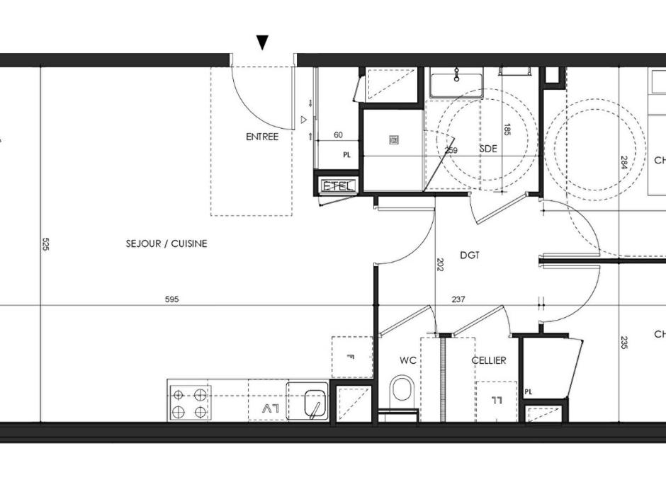 Vente appartement 
saint malo

