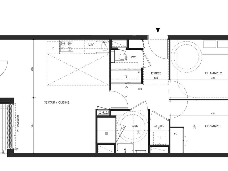 Vente appartement 
saint malo
