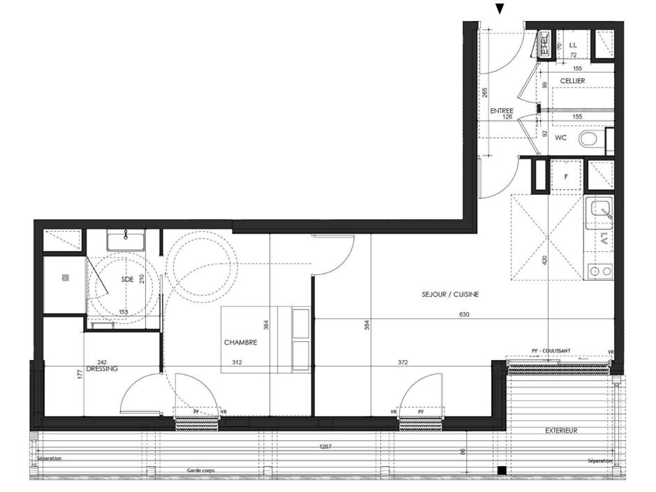 Vente appartement 
saint malo
