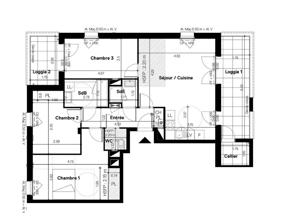 Ac3- buy apartment 
nantes
 1746834563