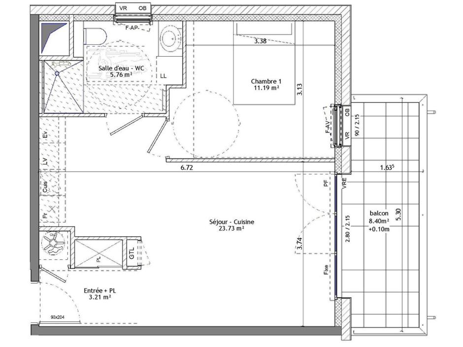 Ac3- buy apartment 
saint erblon
 1746834718