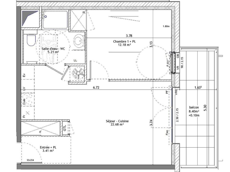 Ac3- buy apartment 
saint erblon
 1746834728