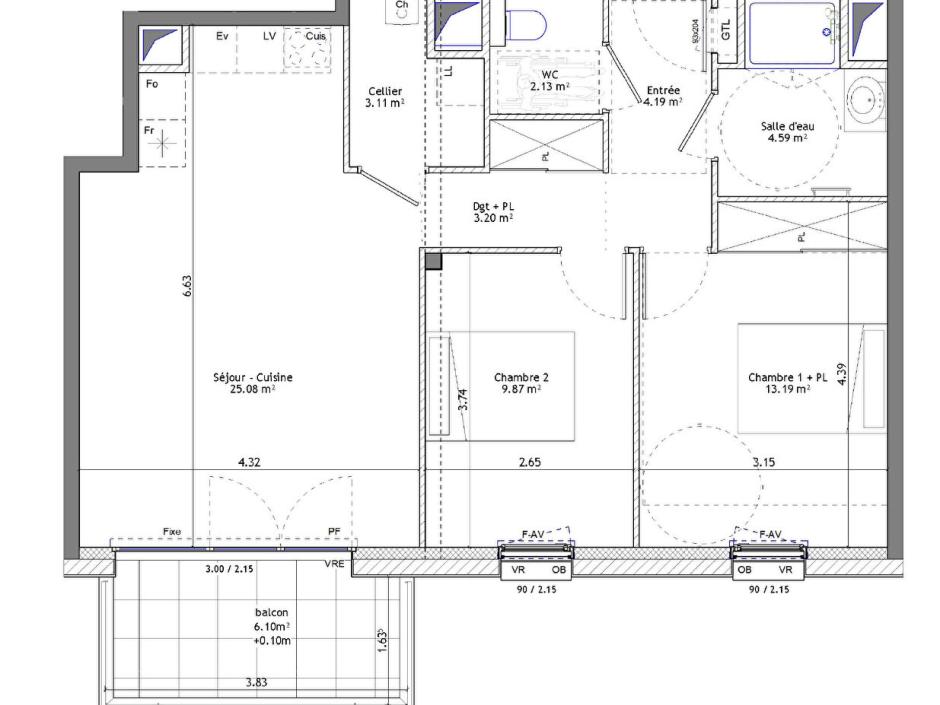 Ac3- buy apartment 
saint erblon
 1748044394