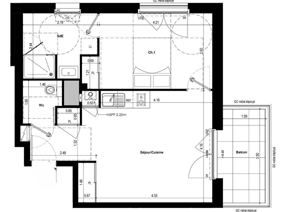 Ac3- buy apartment 
saint jacques de la lande
 1746575403