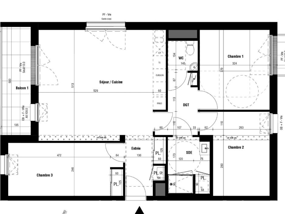 Ac3- buy apartment 
saint nazaire
 1746575483