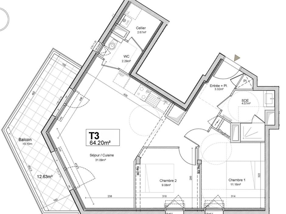 Ac3- vente appartement 
betton
 1777073661