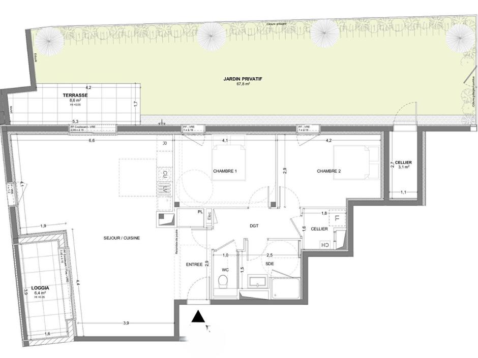 Ac3- vente appartement 
bruz
 1778628962