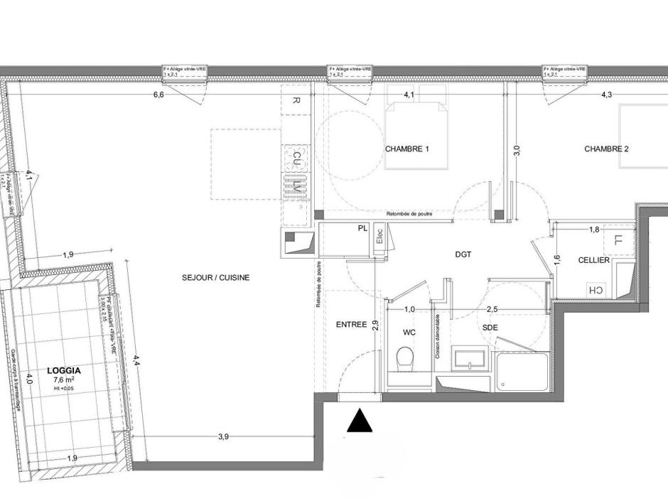 Ac3- vente appartement 
bruz
 1779233711